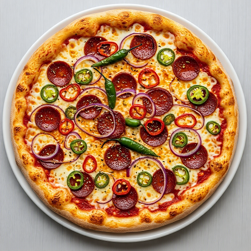 Hot & Spicy Pizza 
