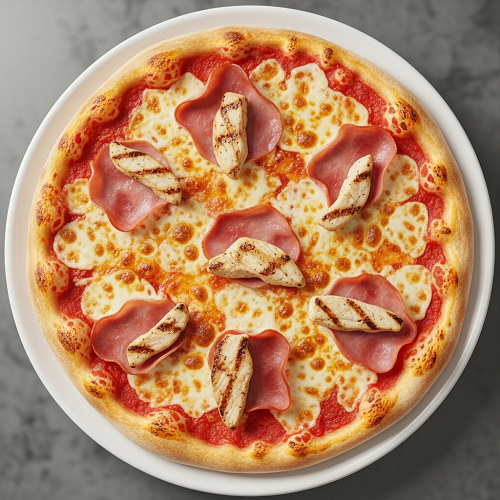 Chicken & Ham Pizza 