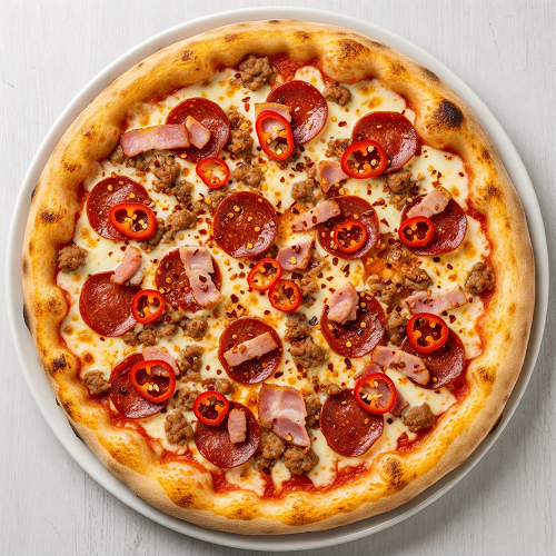 Ham & Pepperoni Pizza 